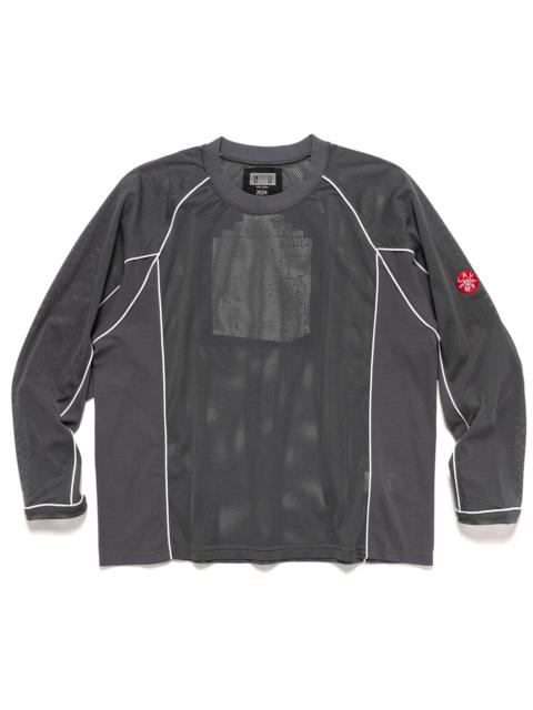 Cav Empt Mesh Raglan Colour Long Sleeve T Grey | havenshop