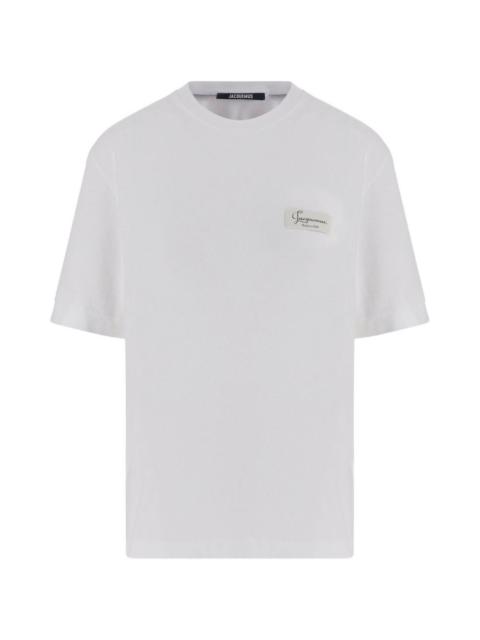 JACQUEMUS COTTON JERSEY T-shirt
