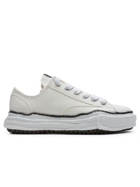 Maison MIHARAYASUHIRO PETERSON LOW OG SOLE CANVAS SNEAKER - WHITE