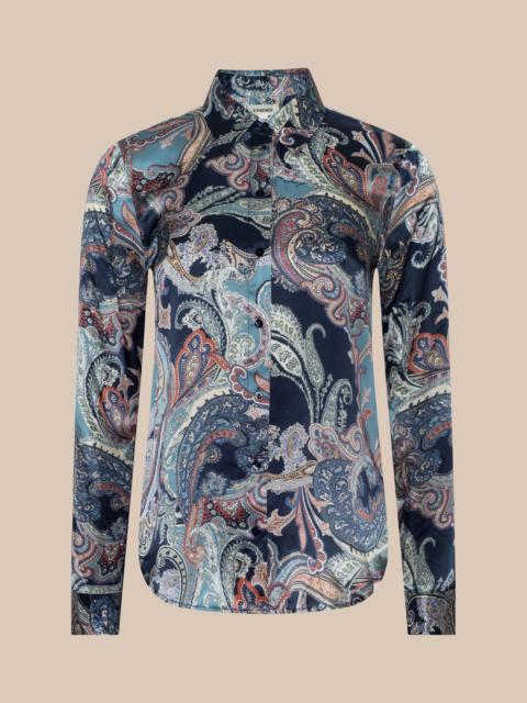 L'AGENCE Tyler Silk Blouse
