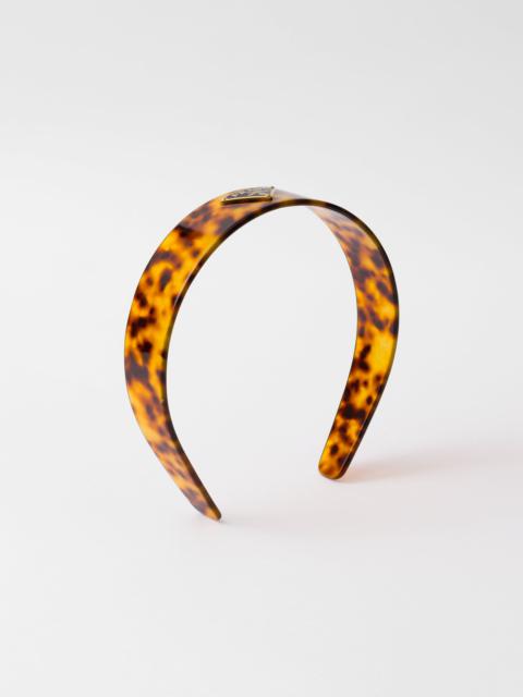 Prada Plexiglas headband