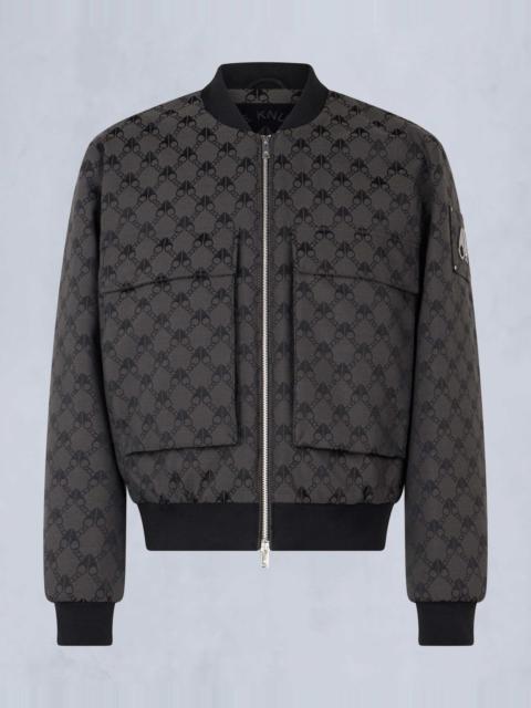 MOOSE KNUCKLES ALDER MONOGRAM BOMBER JACKET