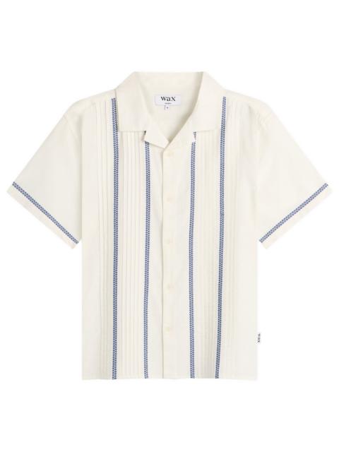 Wax London Wax London Didcot Pintuck Vacation Shirt