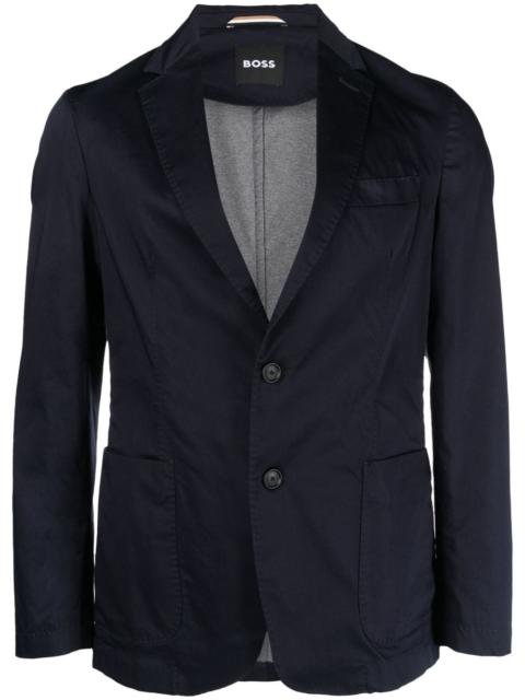 BOSS V-neck classic blazer