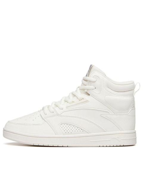 ANTA (WMNS) ANTA Skateboarding Series Sneakers High 'Ivory' 122138071-1