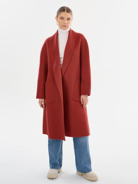 LAMARQUE THARA | Shawl Collar Wool Coat
