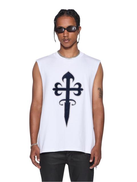 Ksubi KALIBA EKCESS CUT OFF TEE TRU WHITE
