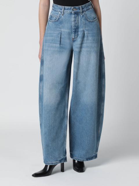 JACQUEMUS Indigo de-Nîmes denim Ovalo trousers