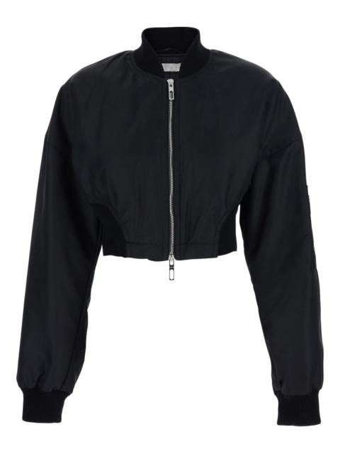 Sportmax zipped bomber jacket