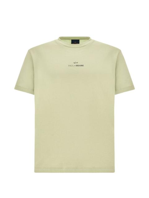 Paul & Shark logo-print cotton jersey T-shirt