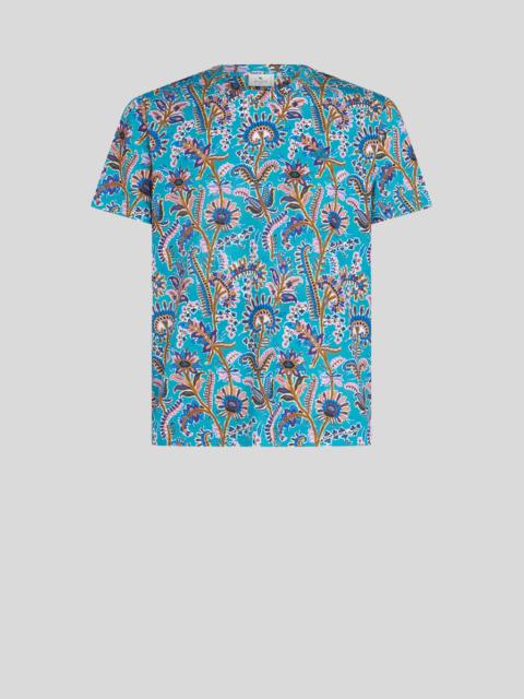 Etro T-SHIRT WITH FOLIAGE PRINT