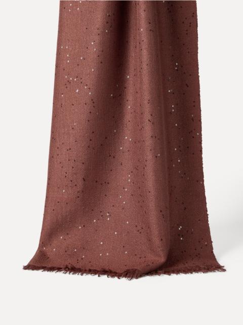 Brunello Cucinelli Cashmere and silk Diamond yarn scarf