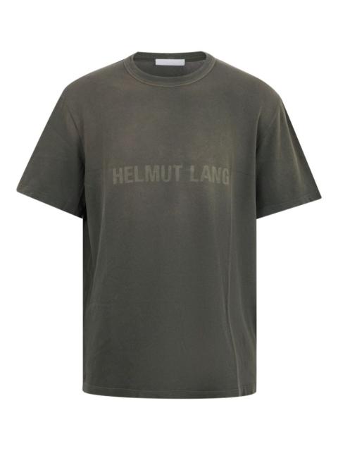 Helmut Lang laser-logo T-shirt