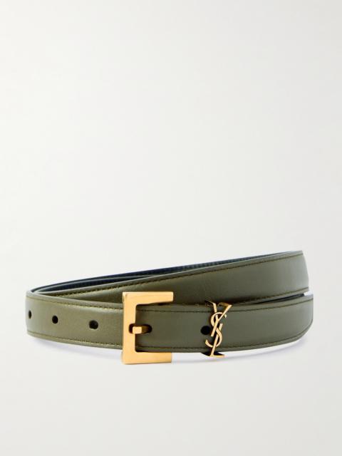 SAINT LAURENT Leather Belt