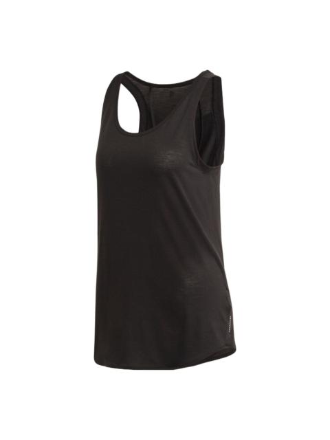 (WMNS) adidas Karlie Kloss Long Tank Top Asia Sizing 'Black' GH8226