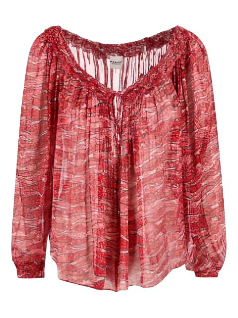 Isabel Marant pleated blouse