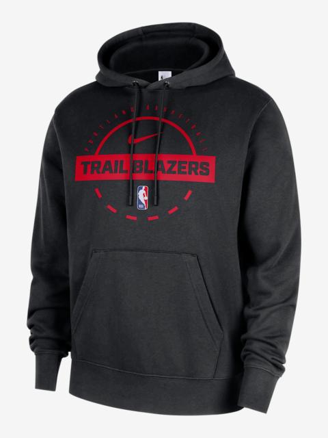 Portland Trail Blazers Club Men's Nike NBA Practice Pullover Hoodie