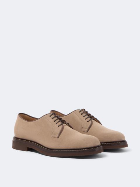 Brunello Cucinelli Suede Derby shoes