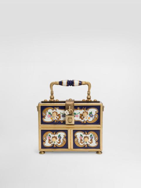 Dolce & Gabbana Dolce Box handbag in painted wood