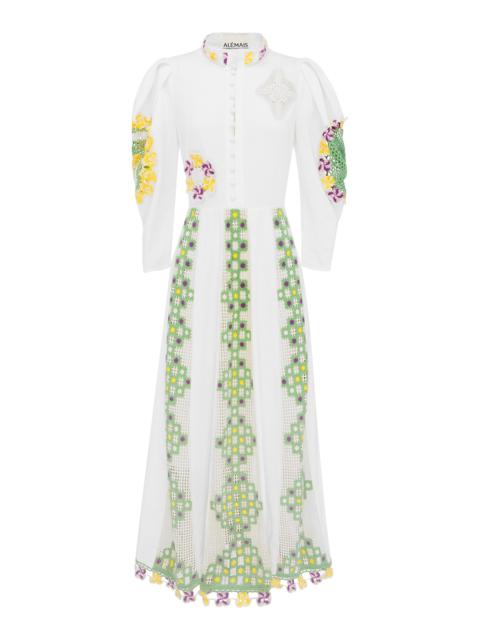 ALÉMAIS RAMONA CROCHET MIDI multi