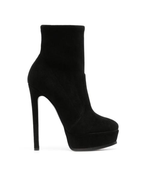 CASADEI Flora 140mm platform ankle boots