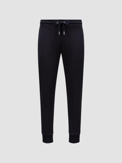 Moncler Tricolor-Trimmed Cotton Sweatpants
