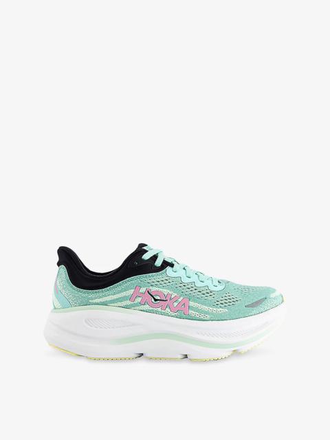 HOKA ONE ONE Bondi 9 Mesh-Knit Trainers