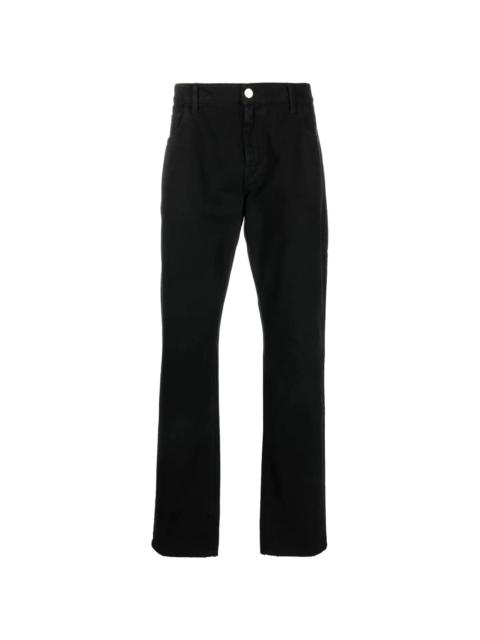 Raf Simons mid-rise straight-leg jeans