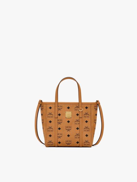 MCM Toni Top-Zip Shopper in Visetos