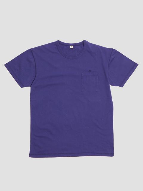 Nigel Cabourn Classic Pocket Tee in Royal Blue