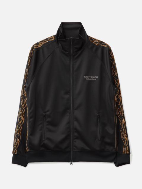 MASTERMIND WORLD MASTERMIND WORLD X SUBCULTURE TRACK JACKET FLAME