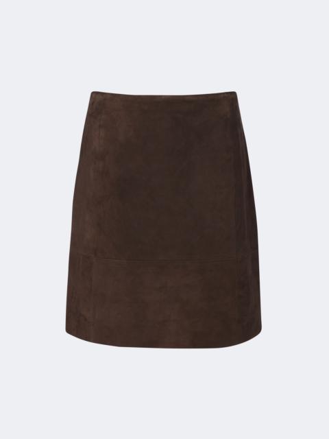 Vince Suede miniskirt