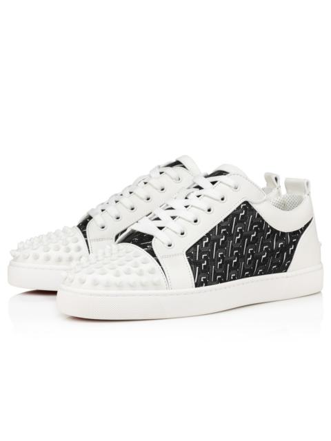 Christian Louboutin Louis Junior Spikes White