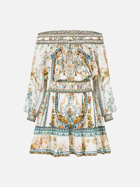 CAMILLA OFF SHOULDER SHORT DRESS BALLAD OF THE BIBLIOTHÈQUE