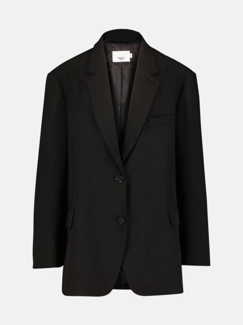 The Frankie Shop Bea twill blazer