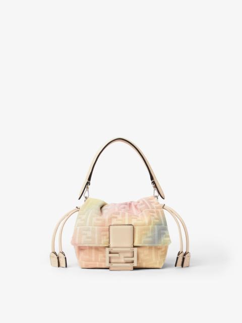 Fantastic Fendi Future Mamma Baguette Small Multicolor FF jacquard mini-bag
