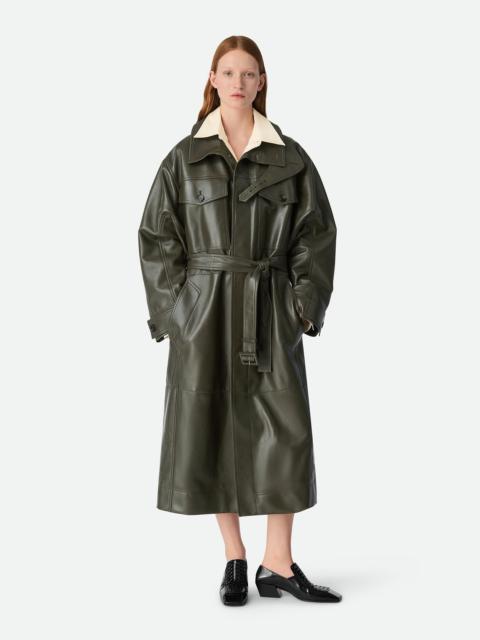 Bottega Veneta Leather Coat