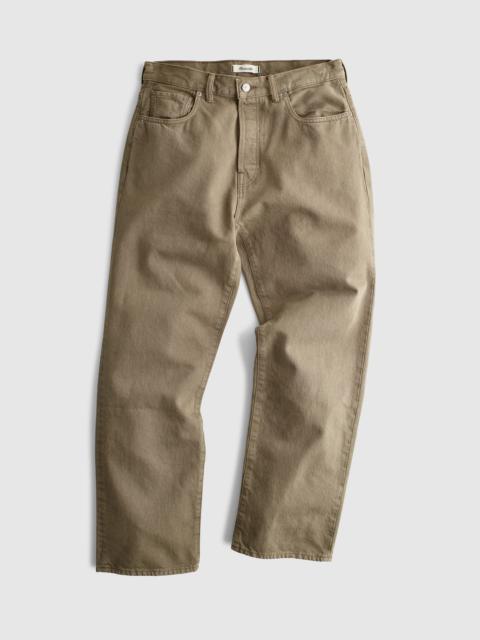 Madewell The 1991 Loose Straight Jean in Garment Dye