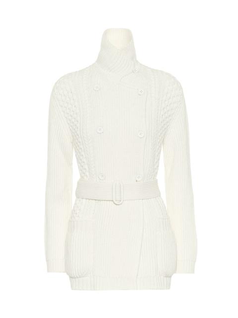 Tarabel belted cashmere jacket