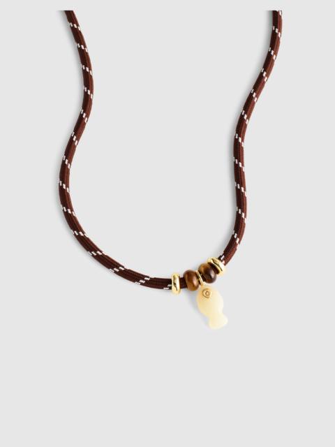 Madewell Semiprecious Paracord Charm Necklace