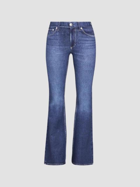 rag & bone Women's rb Miramar Ponte Dahlia Flare-Leg Jeans - Nolita