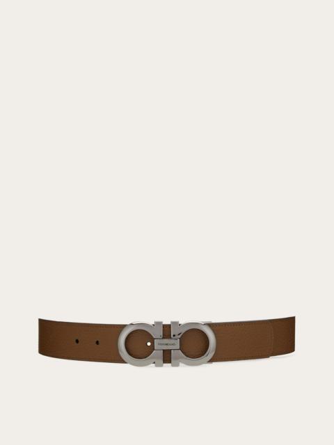 FERRAGAMO Reversible and adjustable Gancini belt