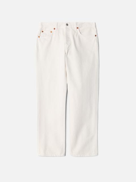 RE/DONE Easy Straight Crop - Vintage White