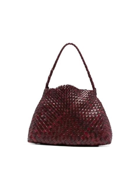 DRAGON DIFFUSION woven-leather tote bag