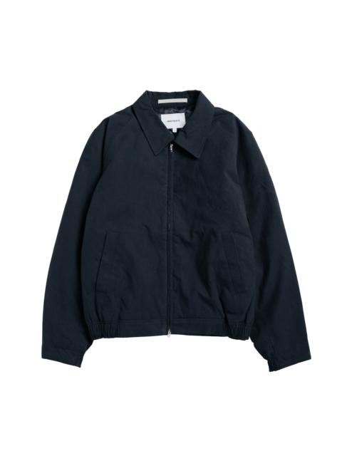 NORSE PROJECTS Stensholt Buff Cotton Blouson Dark Navy