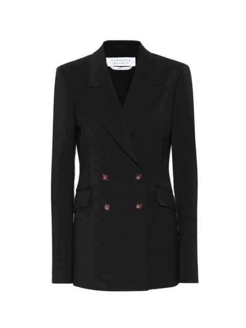 GABRIELA HEARST Angela Blazer in Black Wool