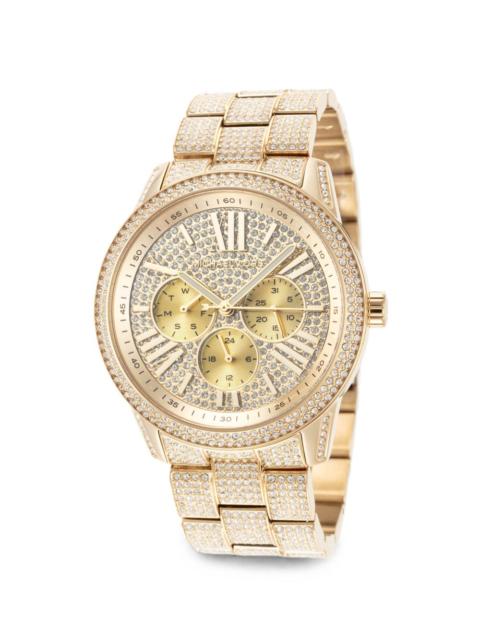 MICHAEL KORS Brynn crystal-pavé 42mm watch