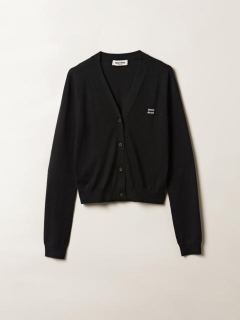Miu Miu Cashmere and silk cardigan