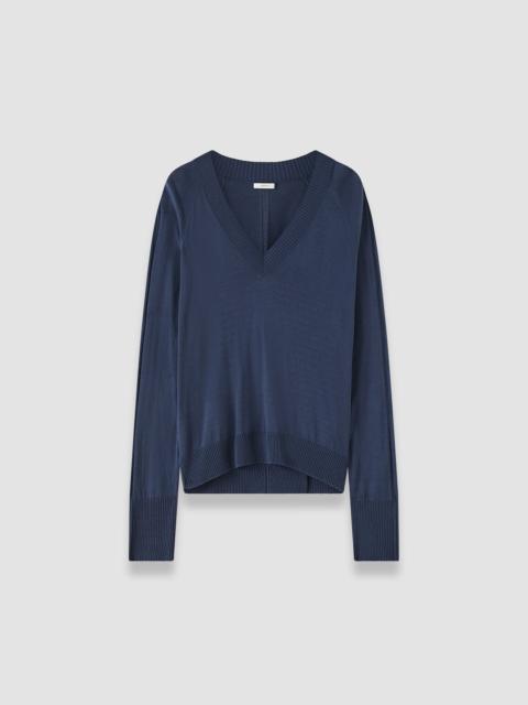 JOSEPH Gallow Superfine Silk Jumper