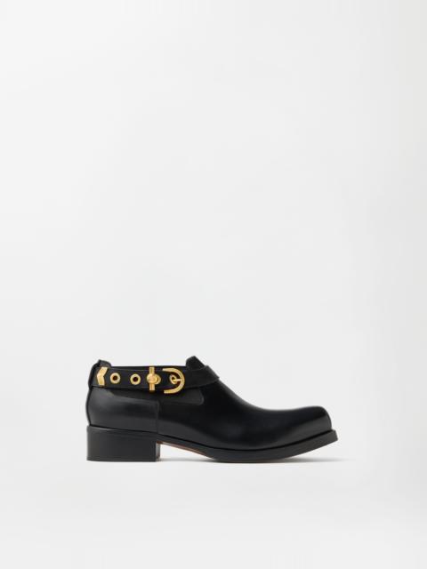 VERSACE Orlando Leather Chelsea Boots